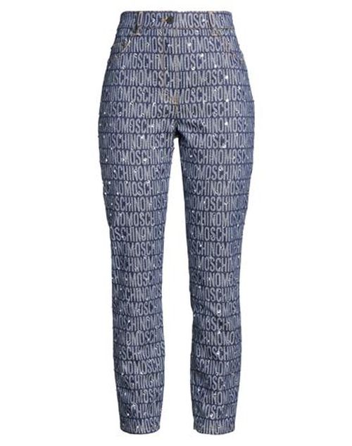 Woman Jeans Blue Size 10 Cotton, Polyester