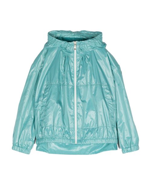 Hooded rain jacket