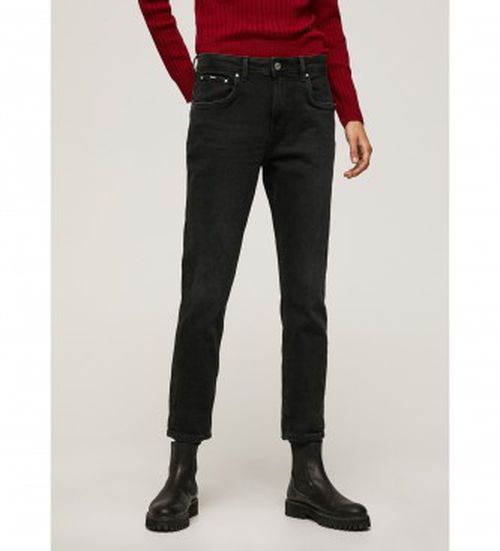 Pepe Jeans for woman. PL204176XF1 Jeans Violet Black (27/34), Casual, Organic Cotton, Sustainable