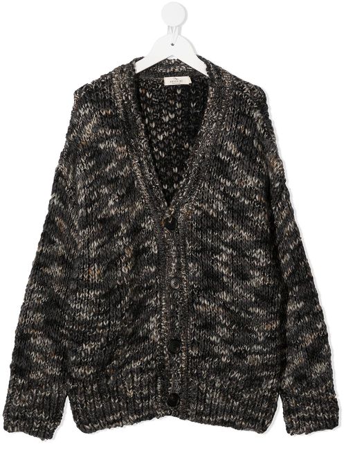 Chunky knit cardigan - Grey