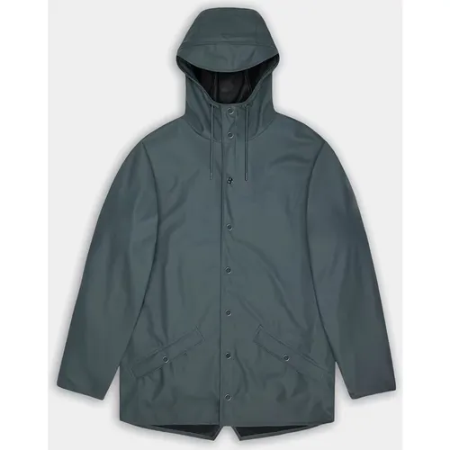 Women's Rains Unisex Jacket - 153 Dark Grey