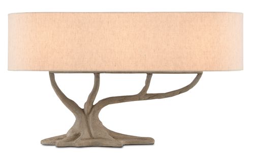 Concrete Three Light Table Lamp from the Cotswold Collection