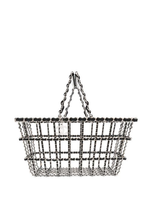 2014 XXL Shopping Basket bag - Silver