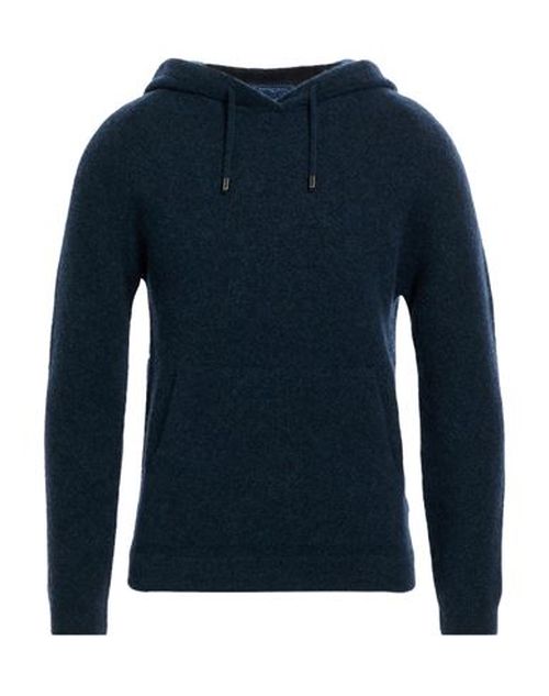 Man Sweater Navy Size XXL Merino Wool, Polyamide, Elastane