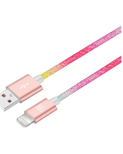 Apple Mfi Certified 10Ft Glitter Lightning Cable