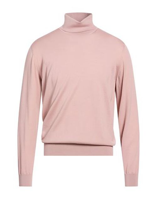 Man Turtleneck Antique rose Size 40 Virgin Wool