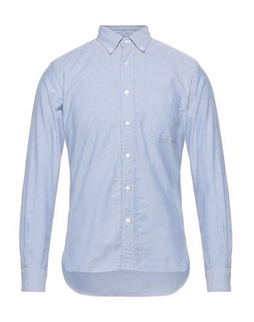 Man Shirt Blue Size M Cotton