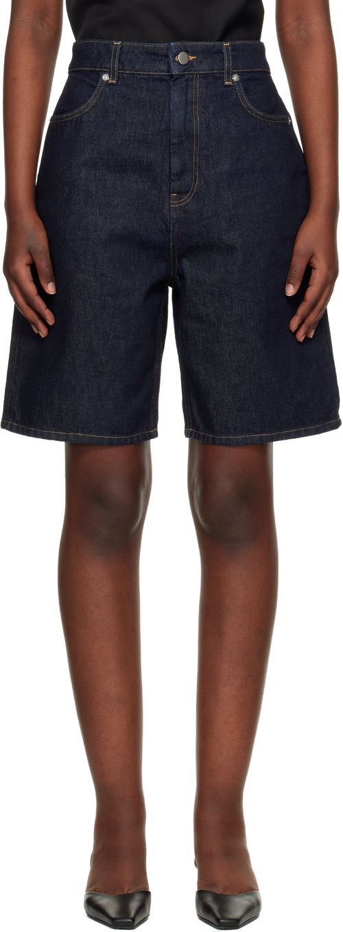 Blue Isu Lds Denim Shorts