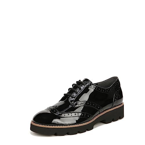 Vionic Alfina Women's Oxford/lace Up Casual Shoes Pewter Met Lthr
