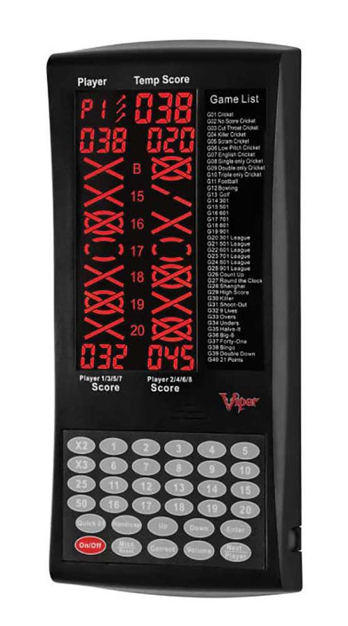 Viper By GLD ProScore Electronic Dart Scorer
