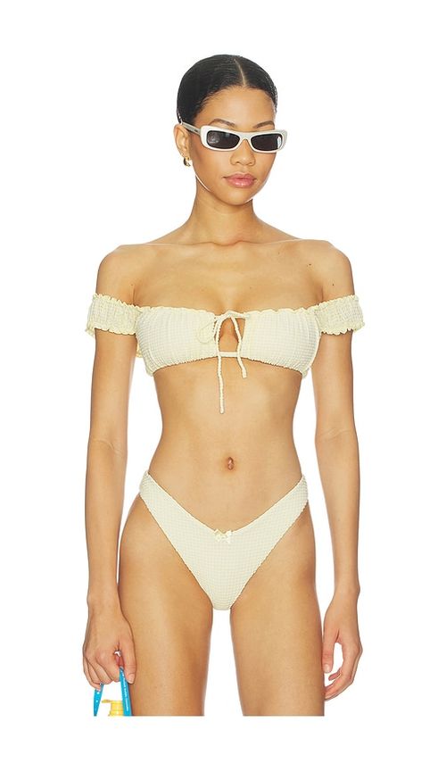 Tularosa Huntington Top in Yellow. - XXS also in XS, S, M