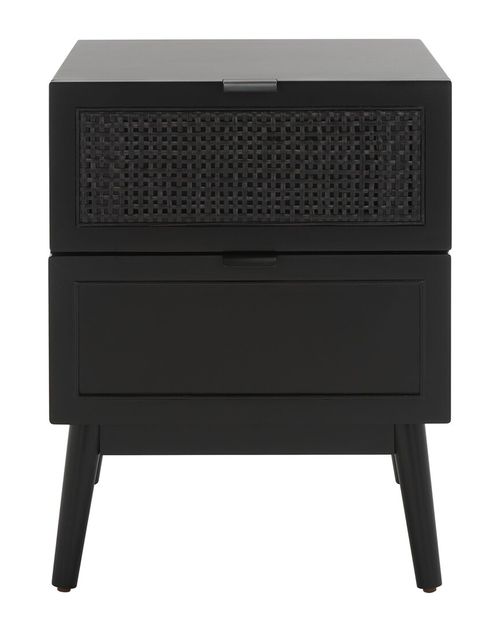 Baisley 2Drw Rattan Night Stand