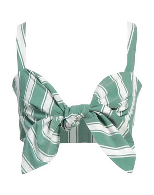 Lavi Woman Top Green Size S Viscose, Polyamide, Elastane
