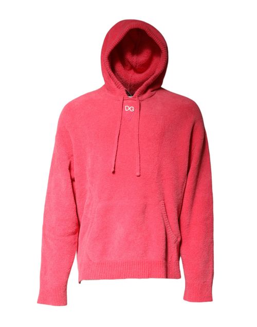 Logo-Embroidered Cotton-Nylon Knit Hoodie — Red
