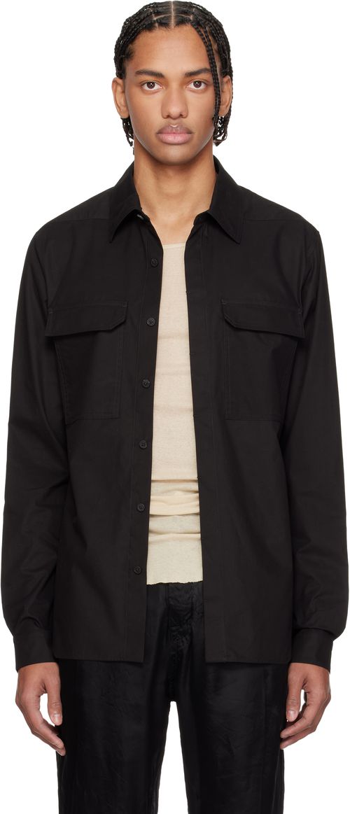 Black Temple Work Shirt