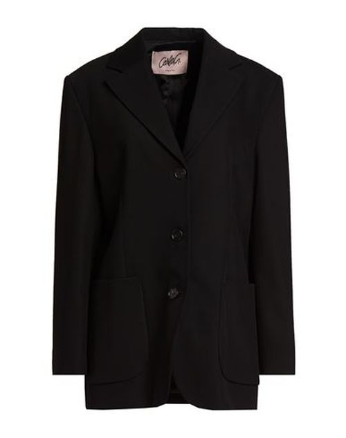 Woman Blazer Black Size 10 Polyester, Viscose, Elastane
