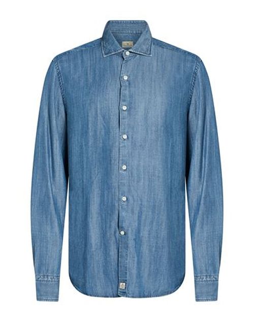 Man Denim shirt Blue Size 15 Lyocell