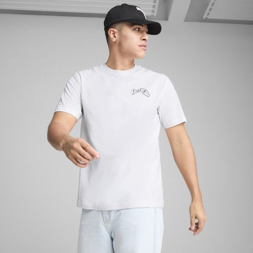 PUMA GRAPHICS Hotel Men's Relaxed T-Shirt in White