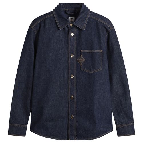 Men's Raw Denim Shirt Indigo