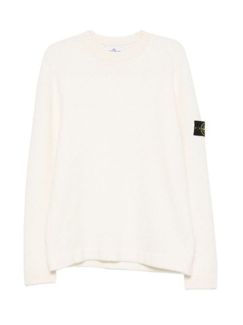 Wool blend crewneck sweater
