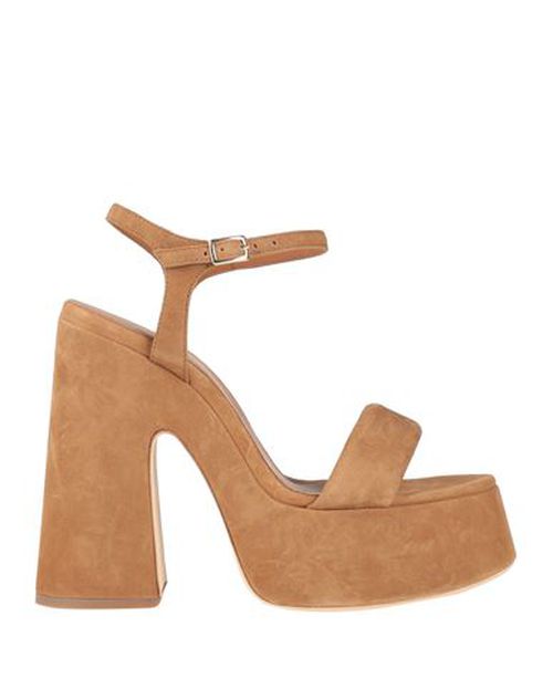 Vic Matiē Woman Sandals Camel Size 10 Leather