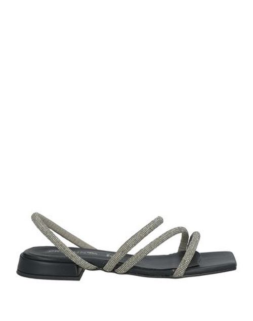 Woman Sandals Lead Size 6 Textile fibers