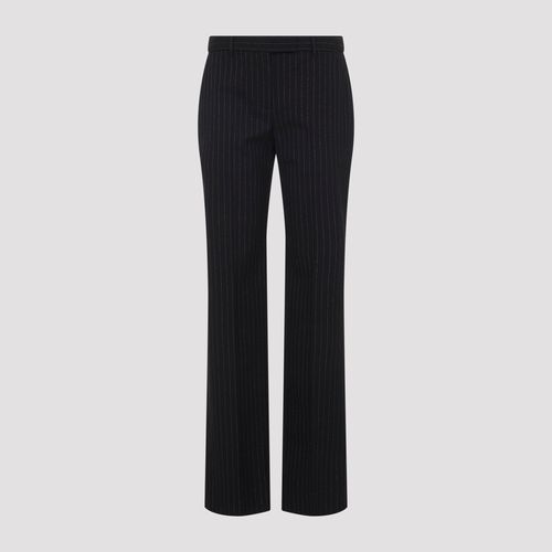 Pinstripe Lurex Tailoring Pants - Women's Regular Fit