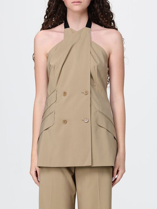 Waistcoat Woman color Camel