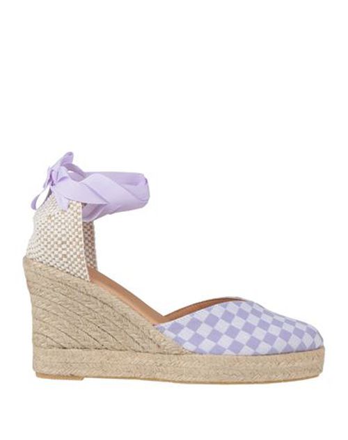 Woman Espadrilles Lilac Size 9 Textile fibers