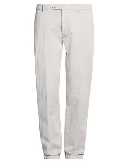 Man Pants Grey Size 36 Cotton, Elastane