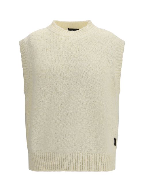 Cotton Knit Tank Top — White