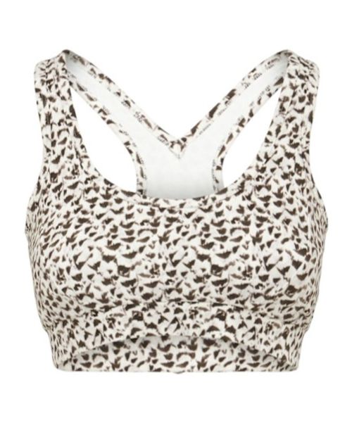 Printed sports bra