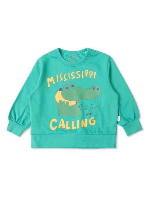 Mississippi cotton sweatshirt - Green