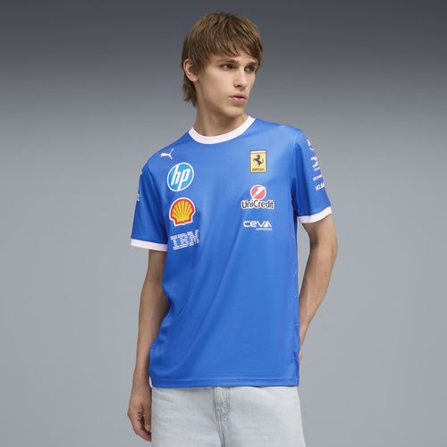 PUMA Scuderia Ferrari Monza Men's Team T-Shirt in Blue