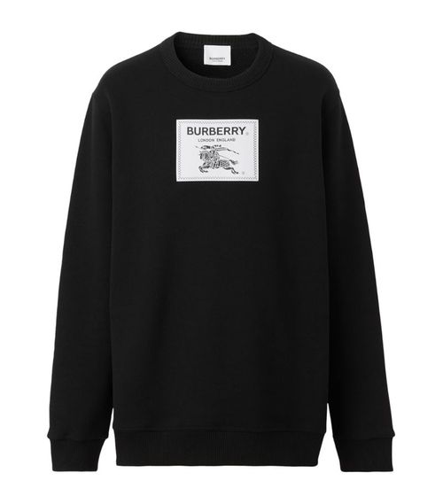 버버리 남성 Cotton Label Sweatshirt