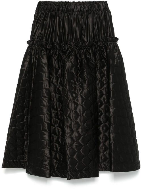X Comme Des Garcons satin skirt - Black