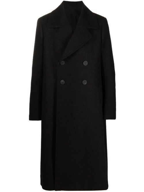 New Bell virgin wool coat - Black