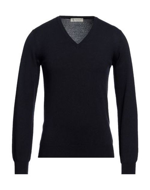 Man Sweater Midnight blue Size 38 Cashmere