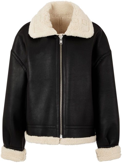 Shearling jacket - Black