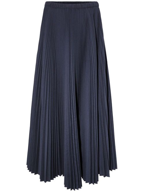 Violet pleated skirt - Blue