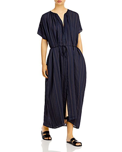 Striped Relaxed Maxi Dress