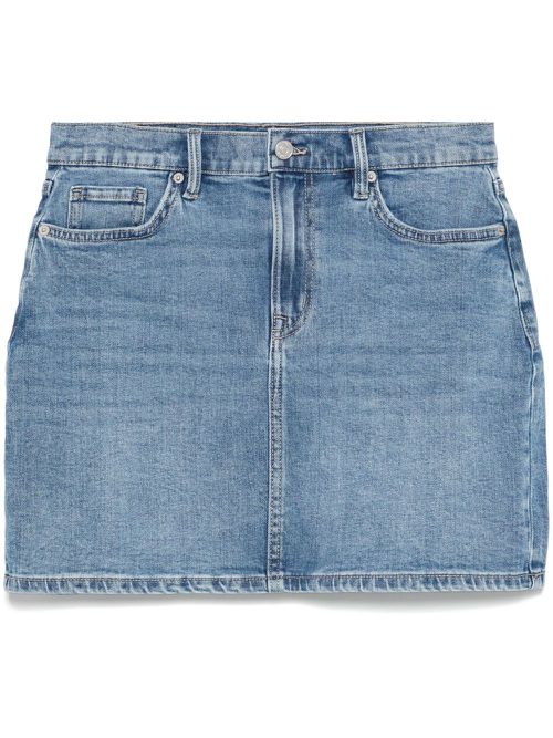 High-rise mini skirt - Blue