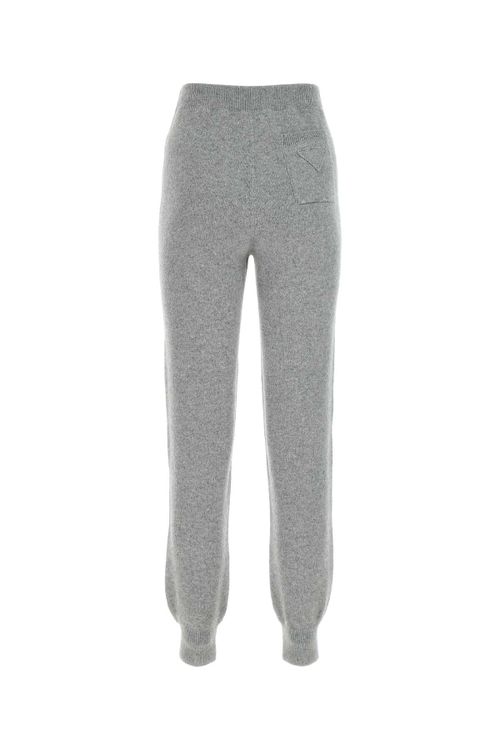 Grey Cashmere Joggers