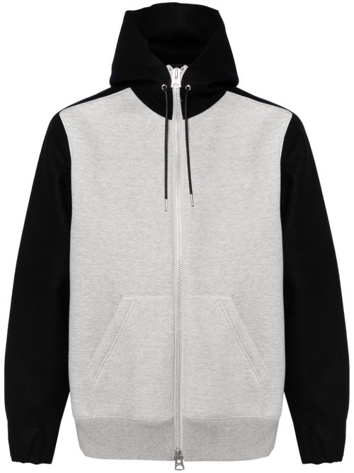 Wool hooded jacket - Grey
