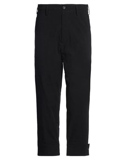 Man Pants Black Size 1 Cotton, Linen