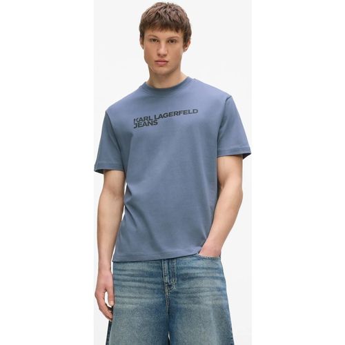 Kl Jeans - Logo T-shirt, Man, Blue