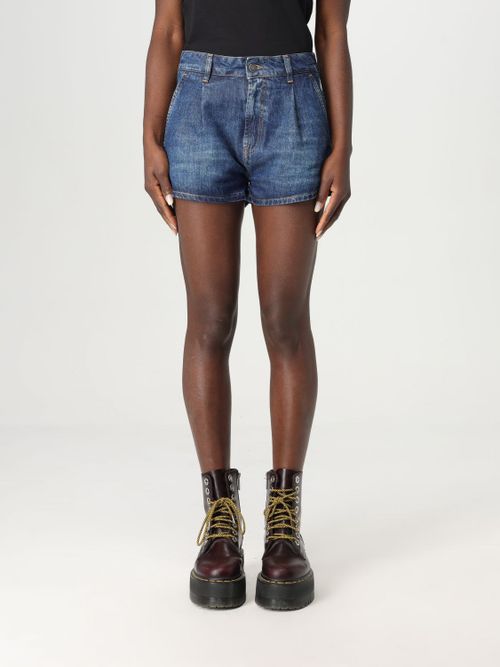 Short Woman color Blue