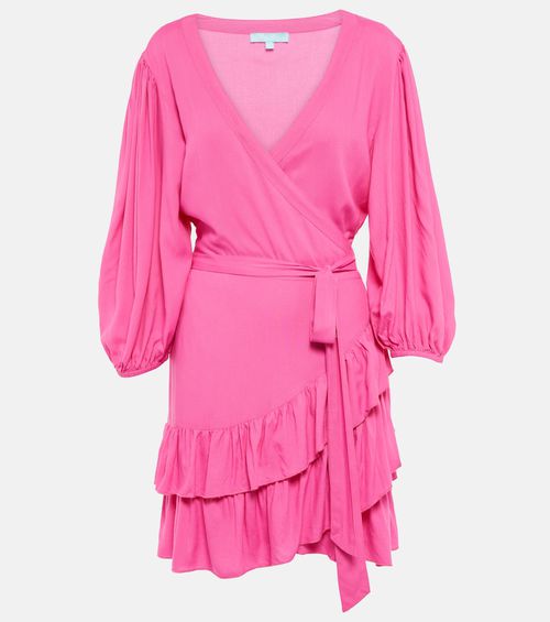 Melissa Odabash Tabitha cotton wrap minidress