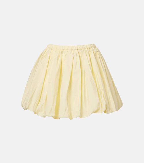 Gathered miniskirt