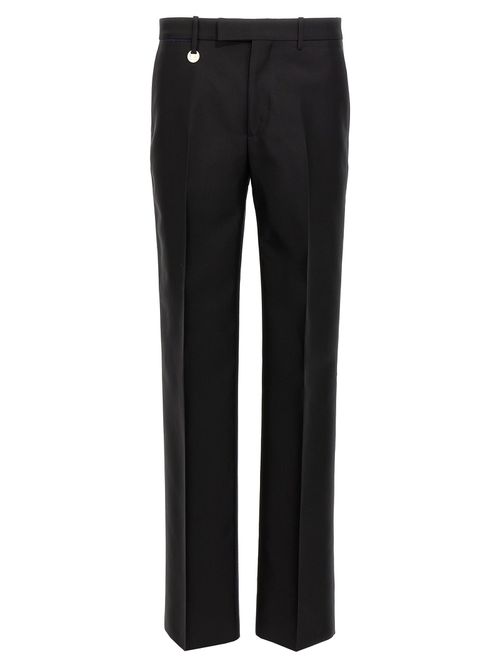 -Tailored Trousers Pantaloni Nero-Uomo